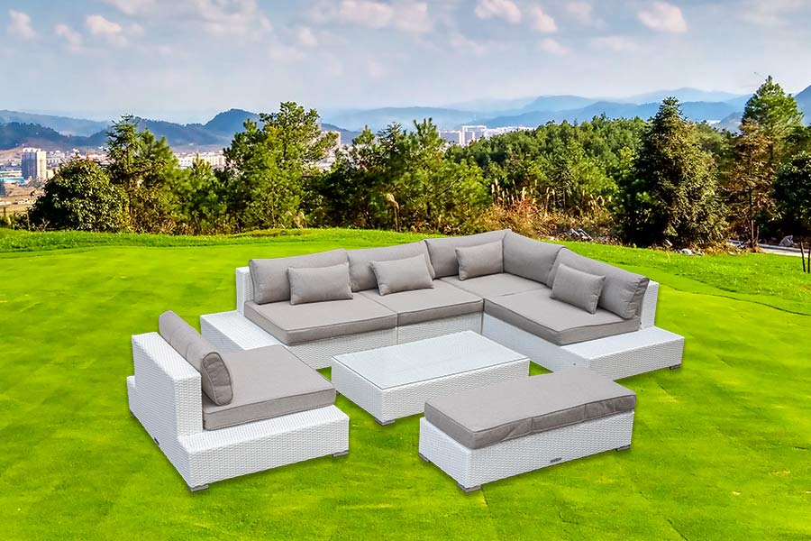 Conjunto de sofá de natação 7pcs
